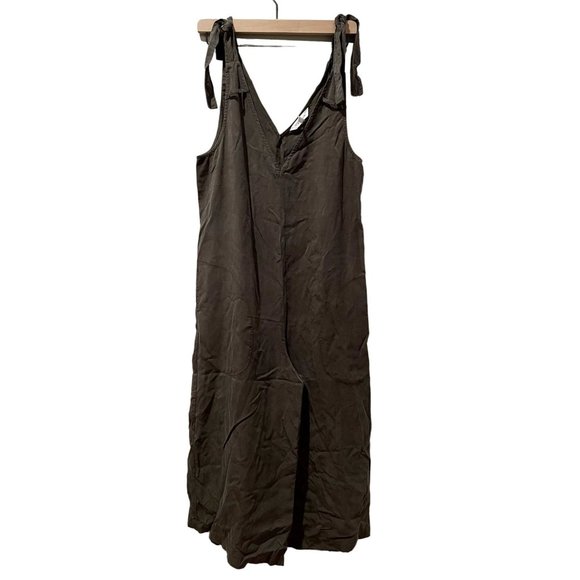 BCBGeneration Womens Woven V-Neck Sleeveless Wide Leg Jumpsuit Size M | S1‎ - Picture 1 of 5